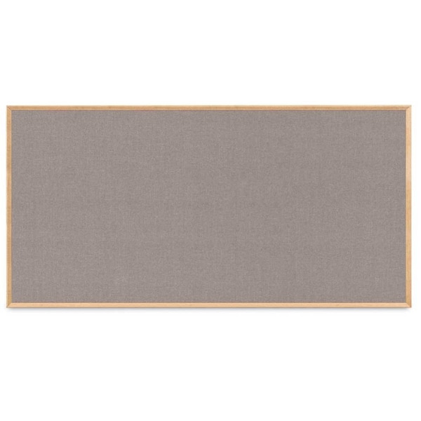 48"x36" 2-Door Enclosed Outdoor Letterboard, Hdr, Grey Felt/Black